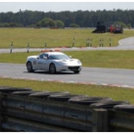 Snetterton Circuit to ourselves, a few members having fun on the track