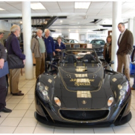 Admiring glances at the JPS Lotus 2-Eleven