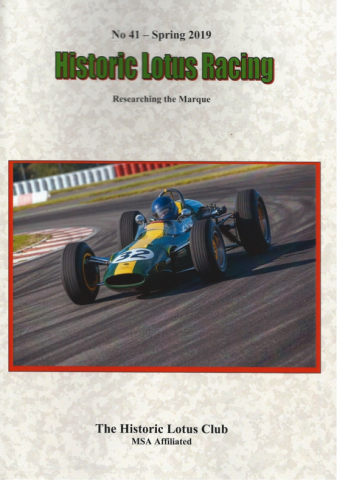 Historic Lotus Club Magazine no. 41