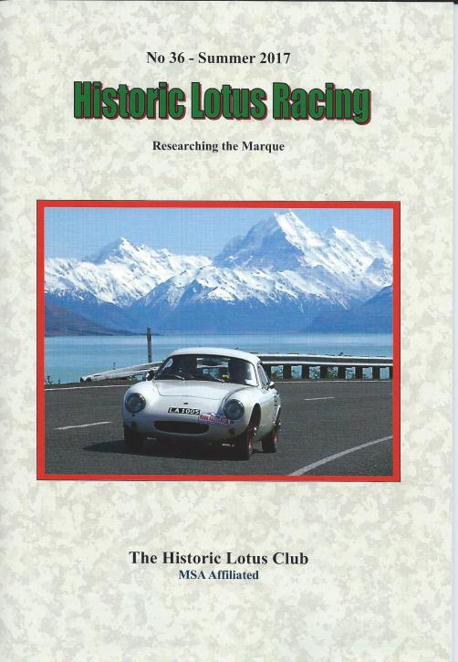 Historic Lotus Club Magazine no. 36 - Summer 2017